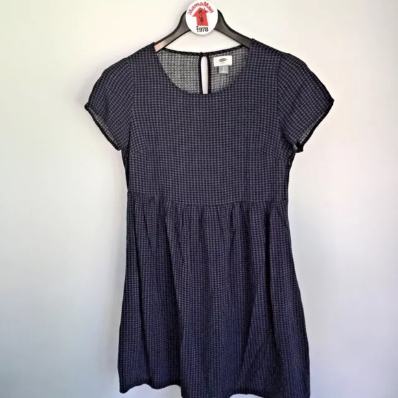 Old Navy Dresses & Skirts - NEW Old Navy Woven Houndstooth Swing Dress